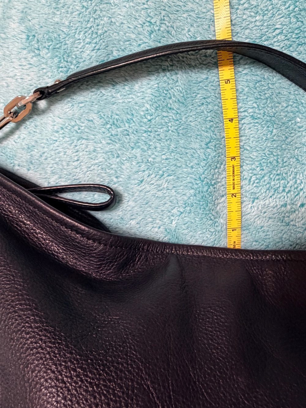 Coach Black Leather Large Purse/Tote - Picture 15 of 16